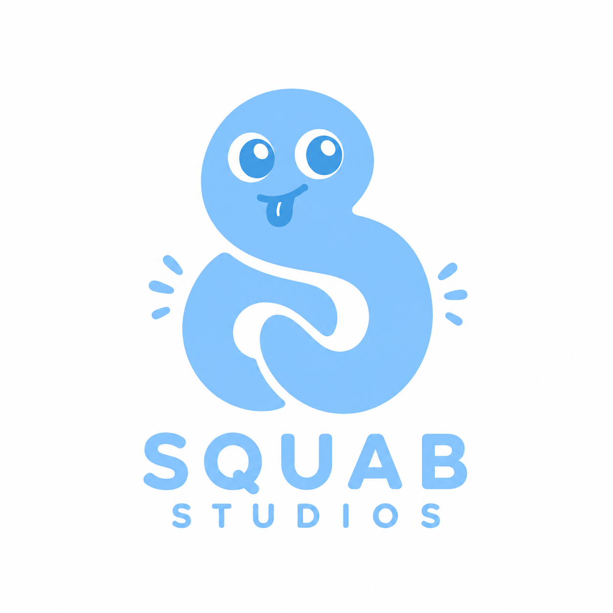 Squab Studios logo — a friendly blue pigeon shaped like the letter S